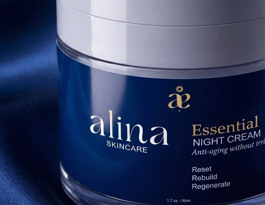 Essential Night Cream jar